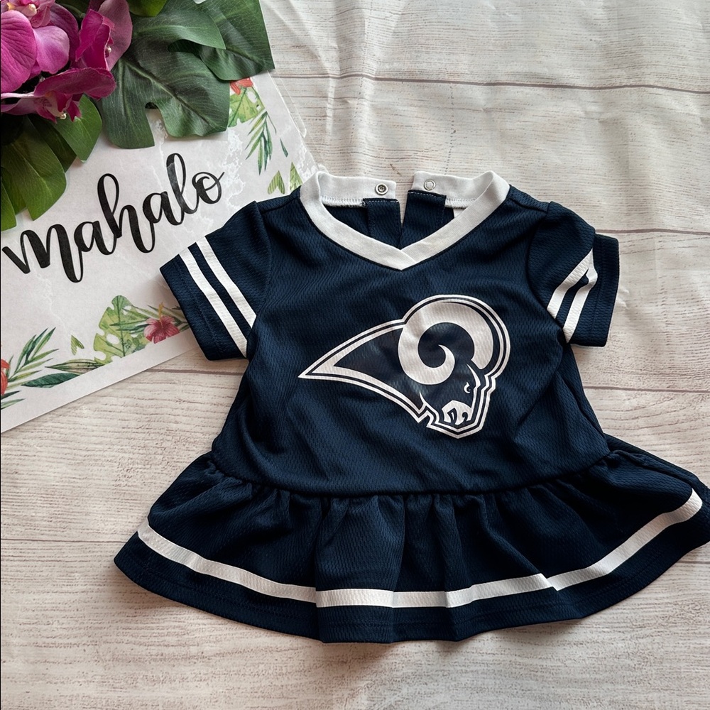 NFL Navy and White Kids Dress
